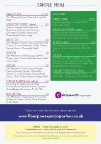 Menu February 2019 Menu February 2019